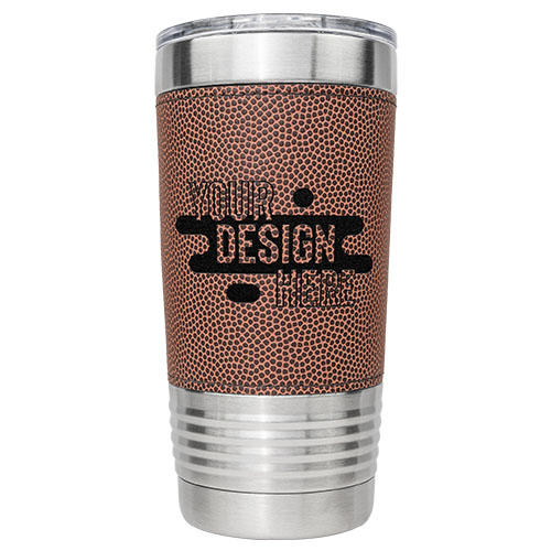 20oz Football Tumbler